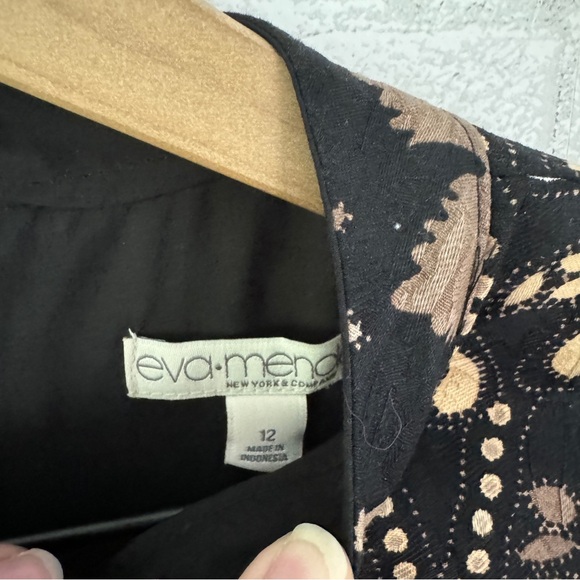 EVA MENDES New York & Co. High Neck Black Sleeveless Dress - Picture 10 of 11